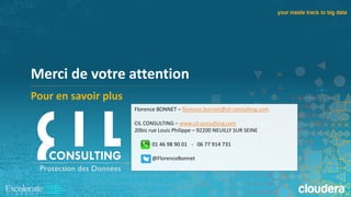 Merci de votre attention 
Pour en savoir plus 
Florence BONNET – florence.bonnet@cil-consulting.com 
CIL CONSULTING – www.cil-consulting.com 
20bis rue Louis Philippe – 92200 NEUILLY SUR SEINE 
01 46 98 90 01 - 06 77 914 731 
@FlorenceBonnet 
