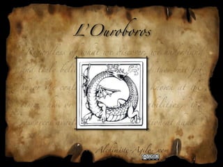 L’Ouroboros
“Regardless of what we #scover, we under,and

and truly believe )at everyone #d - best job

he or .e c&ld, given what was kno/ at -

time,   h!   or   her   skills   and   abilities,   -

res&rces available, and - situation at hand.”



                        Alchim!te-Agil"com
 
