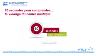 60 secondes pour comprendre…
la vidange du centre nautique
 