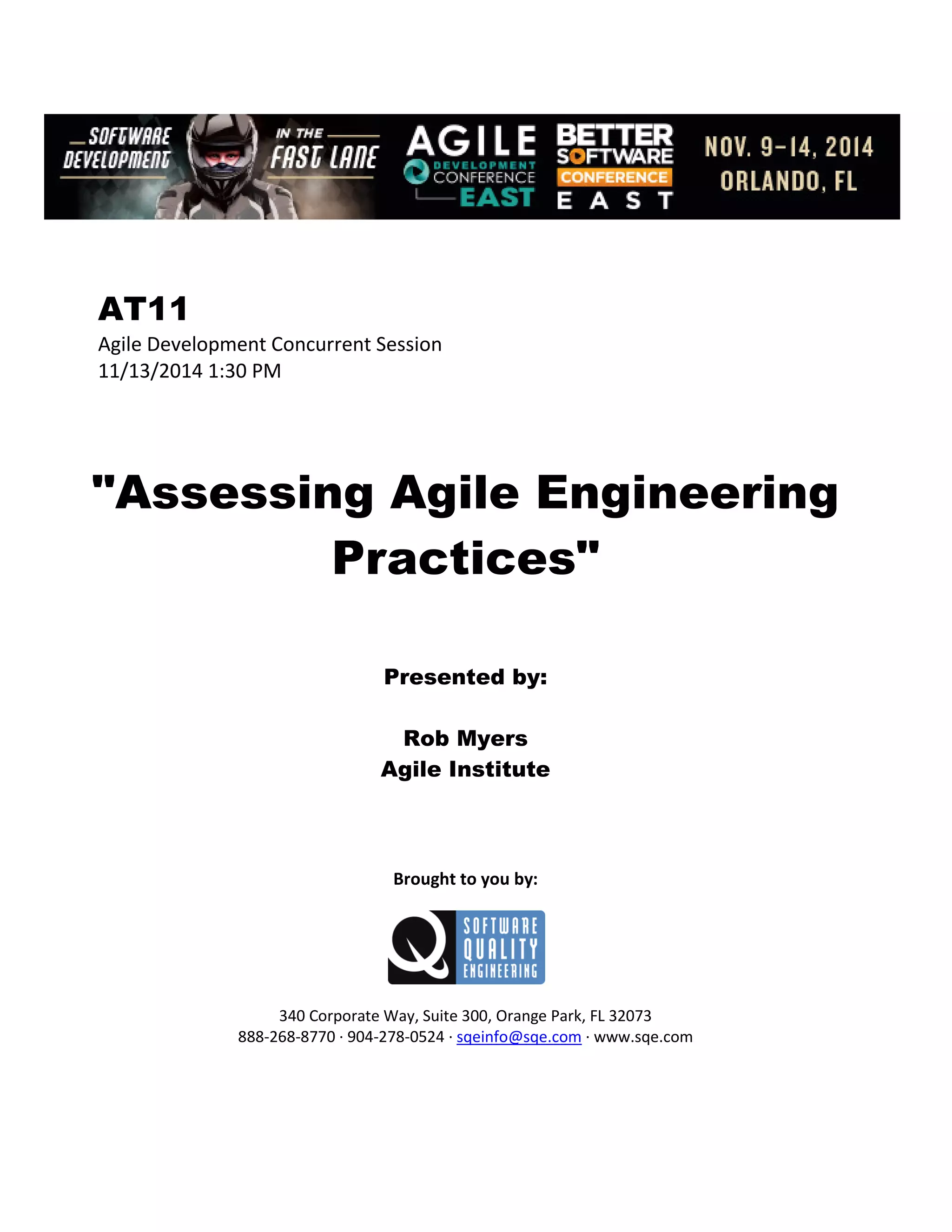 Assessing Agile Engineering Practices PDF assessing-agile-engineering-practices-pdf