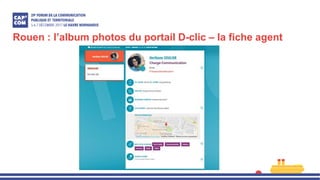 Rouen : l’album photos du portail D-clic – la fiche agent
 