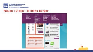 Rouen : D-clic – le menu burger
 