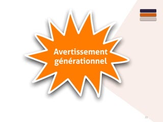 22
Avertissement
générationnel
 