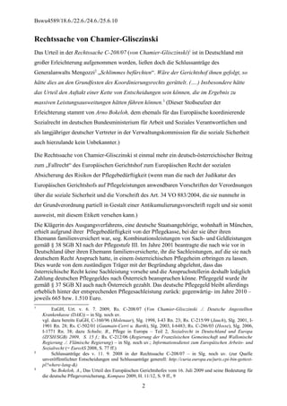 Bswu4589/18.6./22.6./24.6./25.6.10


Rechtssache von Chamier-Glisczinski
Das Urteil in der Rechtssache C-208/07 (von Chami...