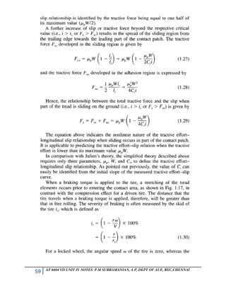 59 AT 6604 VD UNIT IV NOTES P.M SUBRAMANIAN, A P, DEPT OF AUE, REC,CHENNAI
 