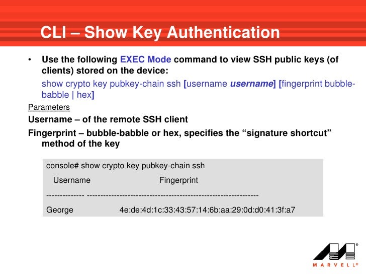 fingerprint of key ssh show At8000 ssl s ssh com configurando