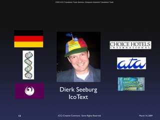 ATA 2009 Translation Tools Seminar