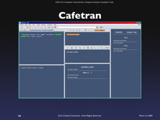 ATA 2009 Translation Tools Seminar