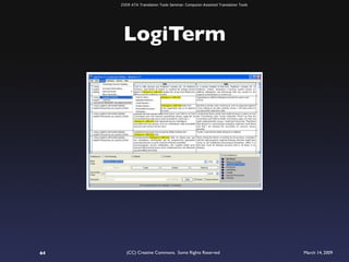 ATA 2009 Translation Tools Seminar