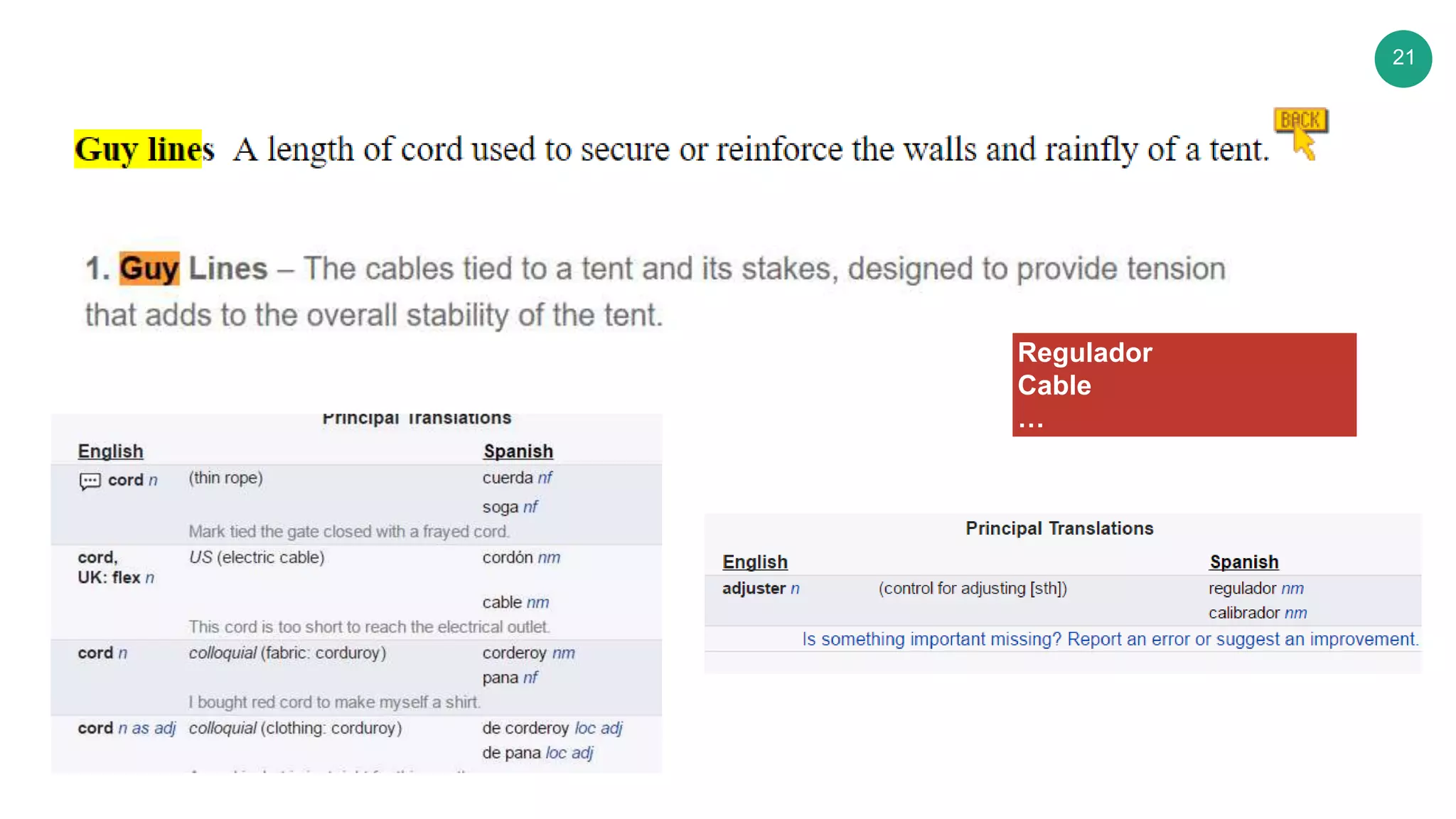 21
Regulador
Cable
…
 