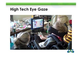 High Tech Eye Gaze
 