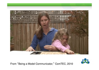 From “Being a Model Communicator,” ComTEC, 2010
 