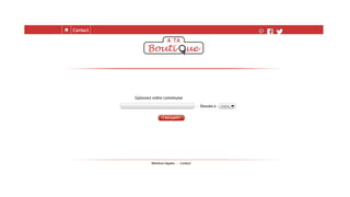 A Ta Boutique - Startup Weekend Brest