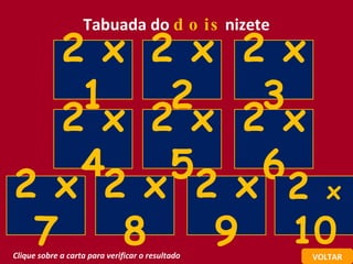 Quiz da Tabuada do 8  Tabuada de Multiplicação do Oito [QUIZ DE