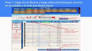 KOC Atacar bosques-oscuros-en-2-pasos | PPTX
