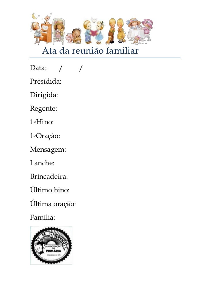 ata de reunião