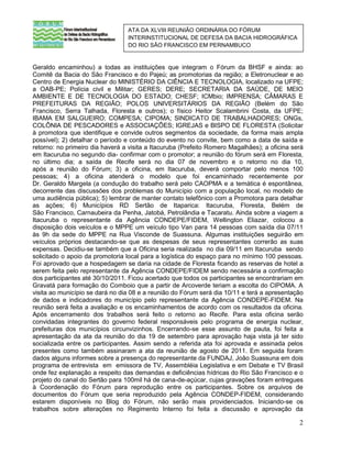 Ata da xlviii ro fundaj minuta