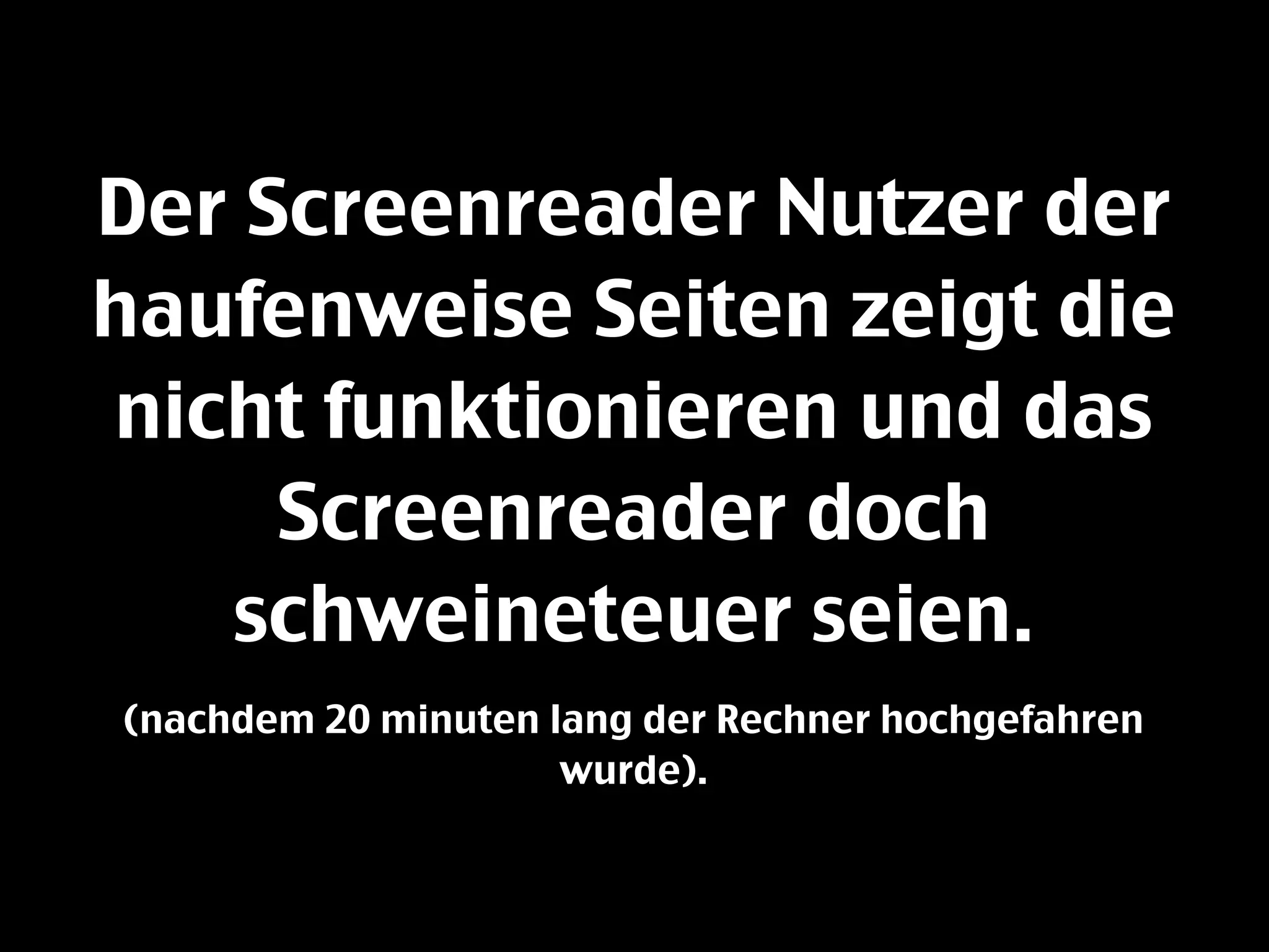 Befreite Barrierefreiheit - A-Tag Wien 2008