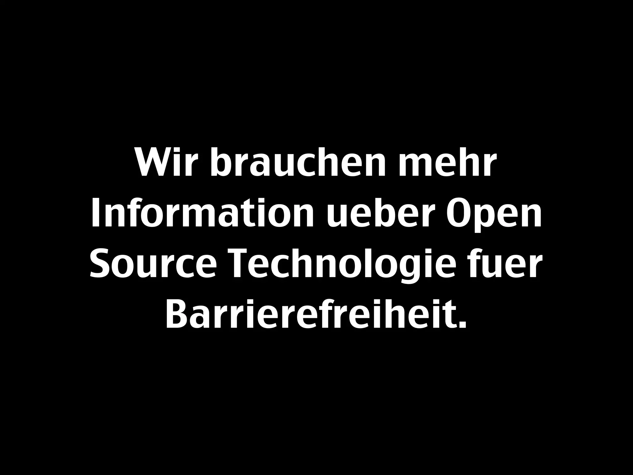 Befreite Barrierefreiheit - A-Tag Wien 2008