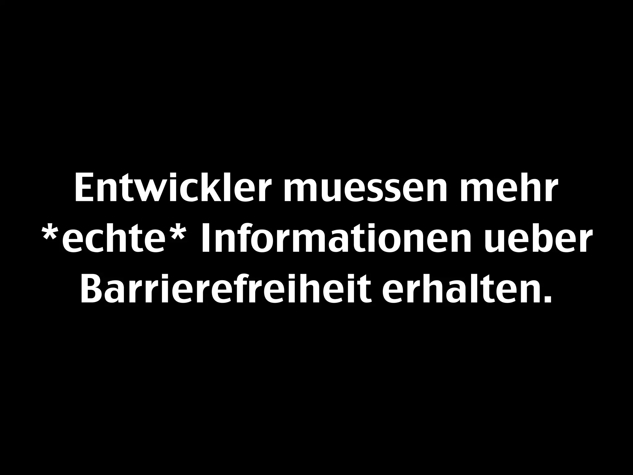 Befreite Barrierefreiheit - A-Tag Wien 2008