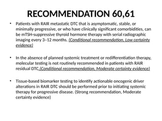 ATA Guidelines 2025: Diagnosis and Management of Differentiated Thyroid ...
