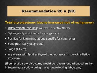 Flus Risk Malignancy ATA GUIDELINES MANAGEMENT for otolaryngology .pptx