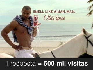 1 resposta = 500 mil visitas
 