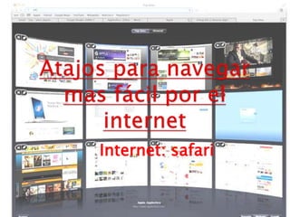 Internet: safari
 