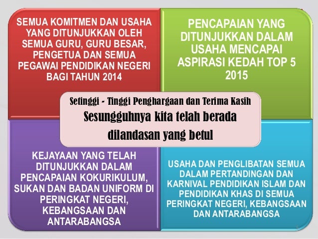 A taklimat pengarah bersama pengetua & guru besar disember 