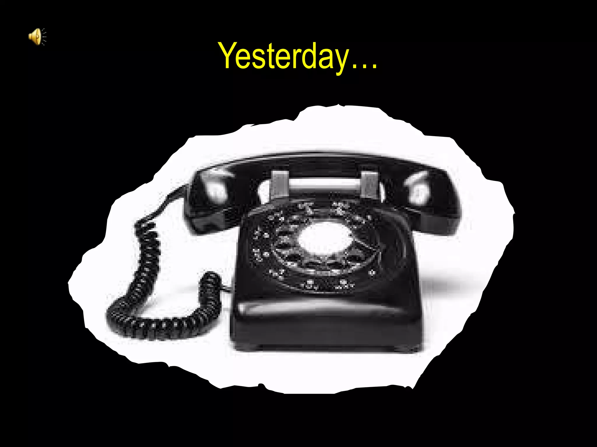 Yesterday… 