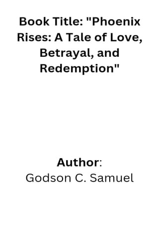 A TALE OF LOVE, BETRAYAL AND REDEMPTION! | PDF | Spirituality