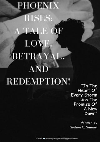 A TALE OF LOVE, BETRAYAL AND REDEMPTION! 
