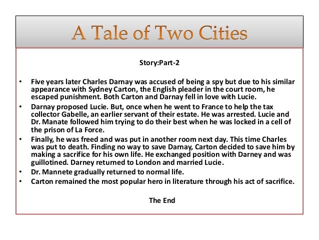 Tale Of Two Cities Symbolism Analysis