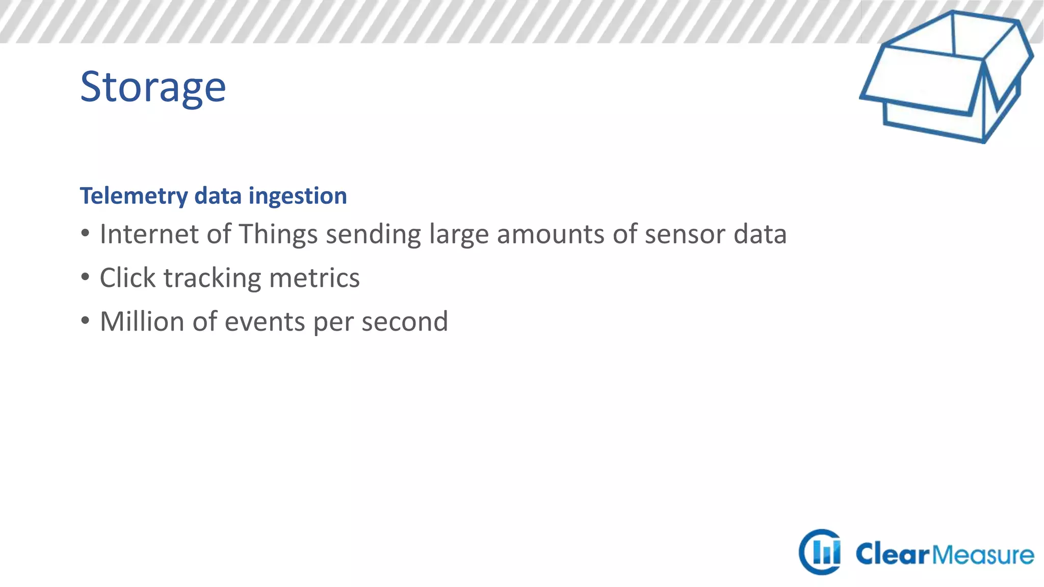 Deploy, Manage, Automate
AWS
• AWS OpsWorks
• Asgard
• Chef
• Hubot / coffee script
Azure
• Azure Automation
• HA automation engine
• PowerShell ready
• TFS
• Octopus Deploy
• MMBOT / scriptcs, .NET
 