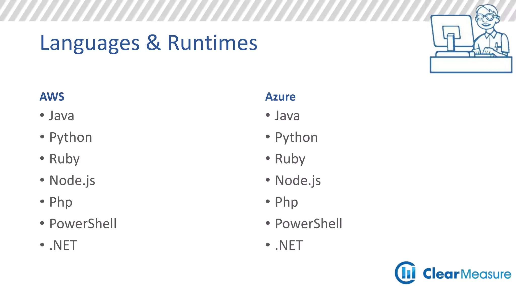Security
Cloud Security Alliance
The Cloud Security Alliance (CSA) is a not-for-profit organization with a
mission to promote the use of best practices for providing security
assurance within Cloud Computing, and to provide education on the
uses of Cloud Computing to help secure all other forms of computing.
The Cloud Security Alliance is led by a broad coalition of industry
practitioners, corporations, associations and other key stakeholders.
 