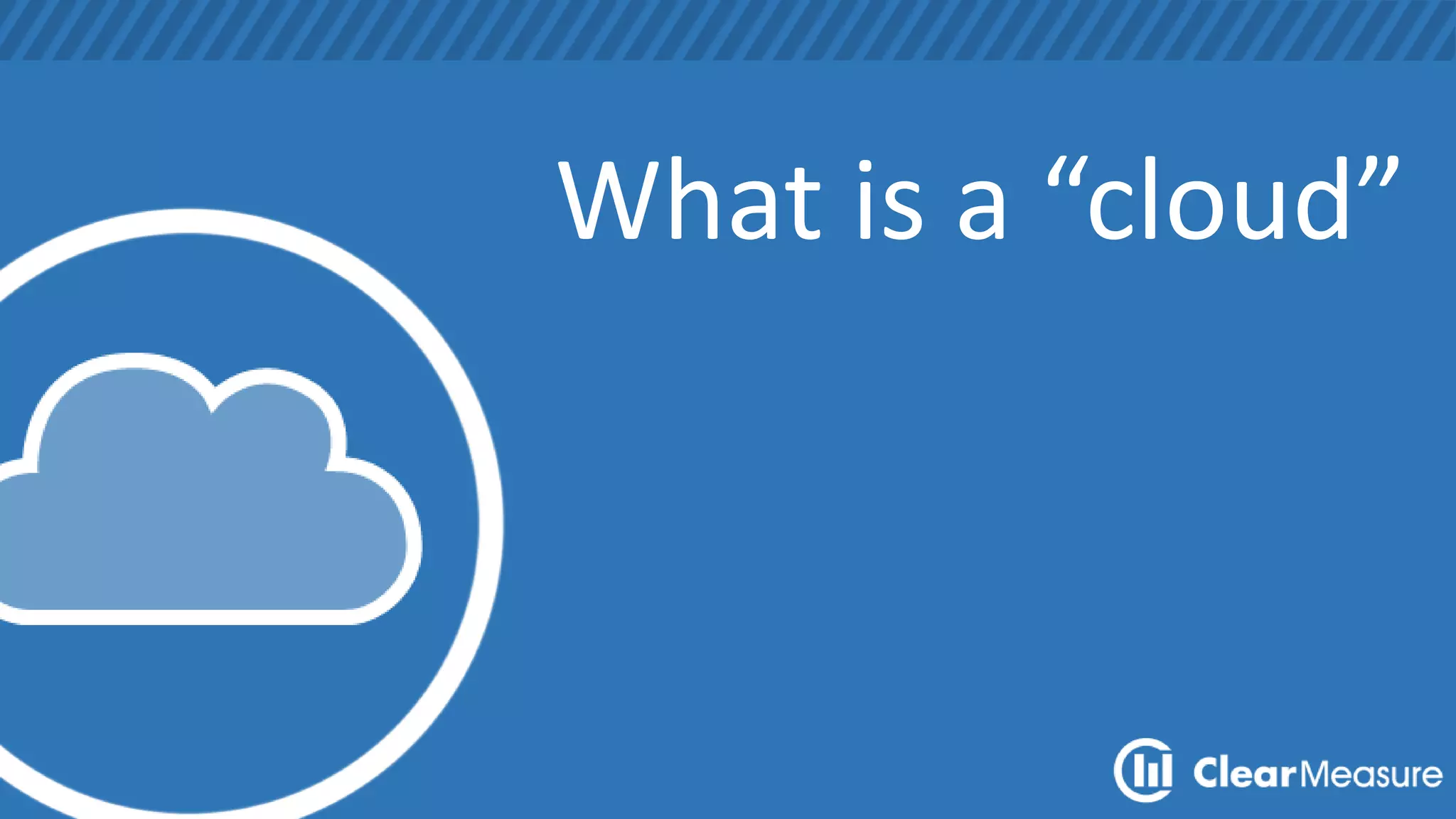 Quick Caveats
• Constantly changing and improving
• Very wide offering – didn’t cover everything!
• Caching?
• Machine Learning?
• API Management?
• Media?
• CDN?
 