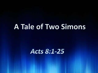 A tale of two simons