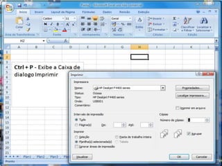Atalhos do excel 2007   parte 1