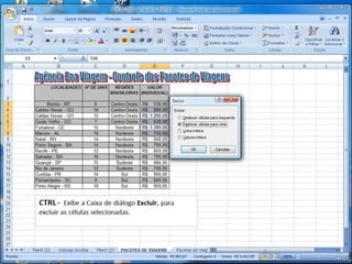 Atalhos Excel 2007   Parte 2