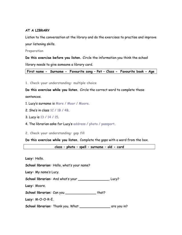 At A Library DOC at-a-library-doc