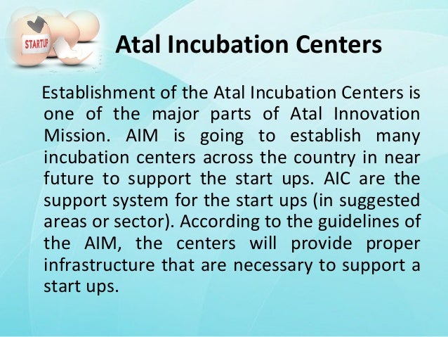 Atal innovation mission