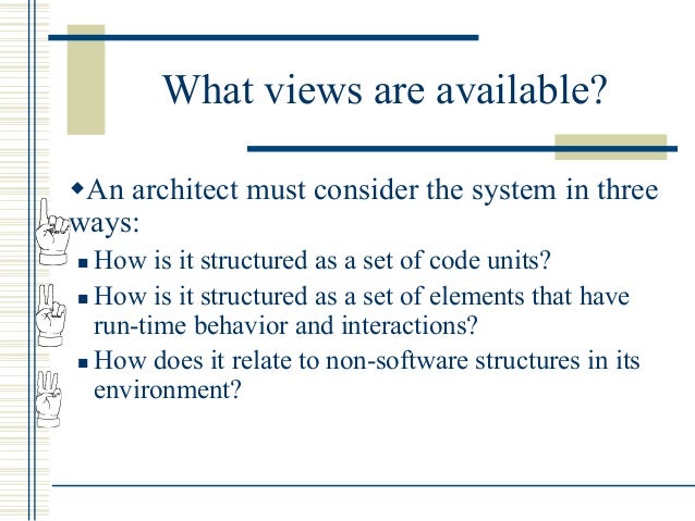 System architecture tradeoff analysis method