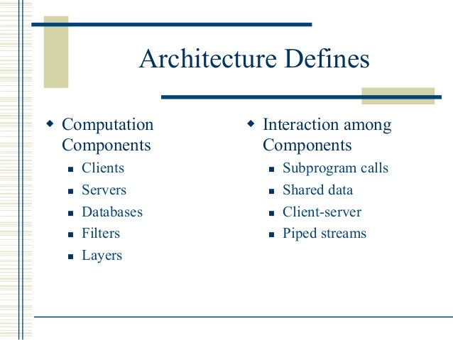 System architecture tradeoff analysis method
