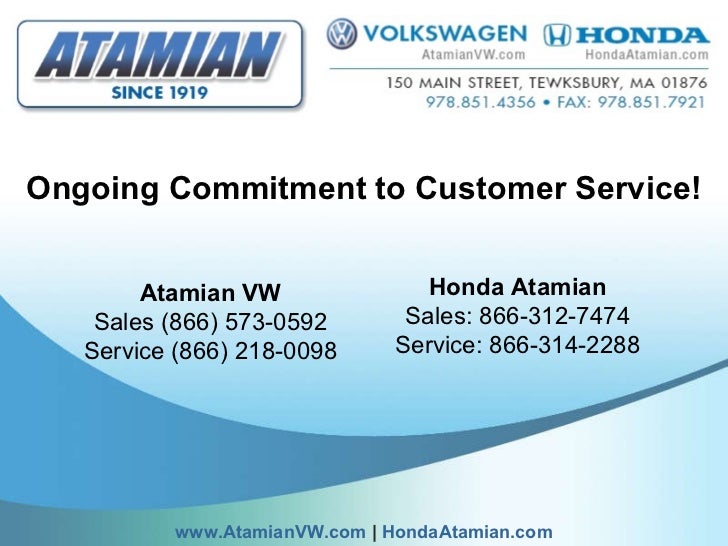 Reed Atamian Robert Atamian Celebrate 50 Years with Volkswagen