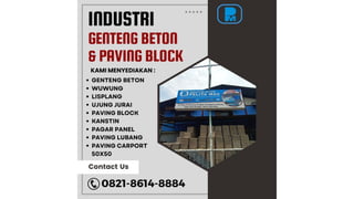 Genteng Beton yang Tahan Lama dan Estetis
