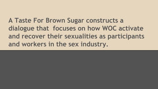 A taste for brown sugar micro lesson-