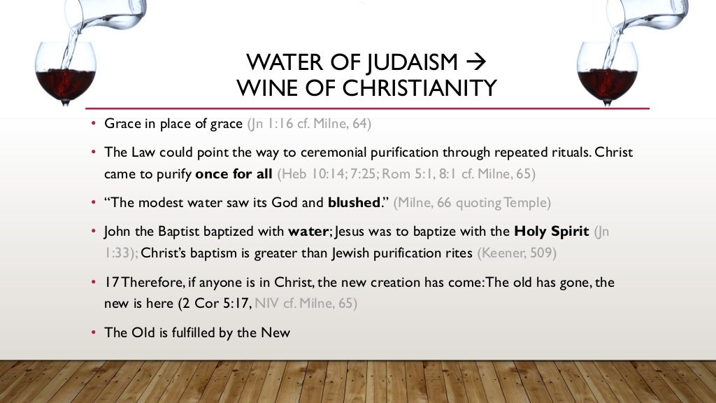Water Into Wine (John 211) Bible Study A (Messianic) Taste of What…