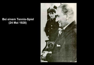 Bei einem Tennis-Spiel
(24 Mai 1928)
 