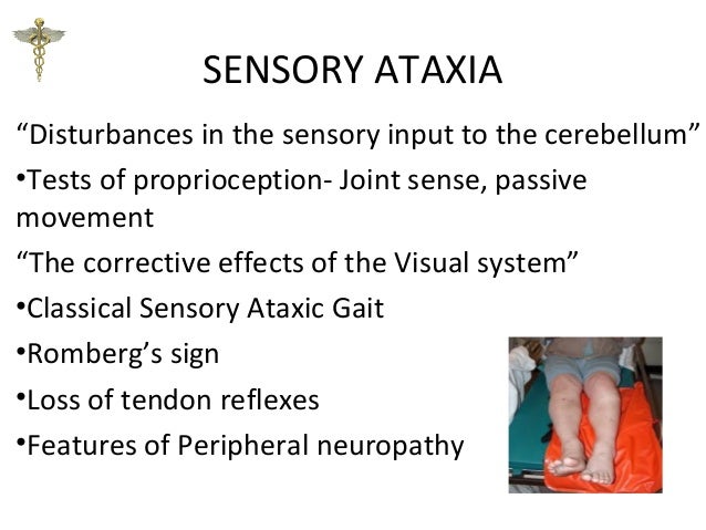sensory ataxia