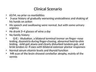 Clinical manifestations of patients with ATAXIA.pptx